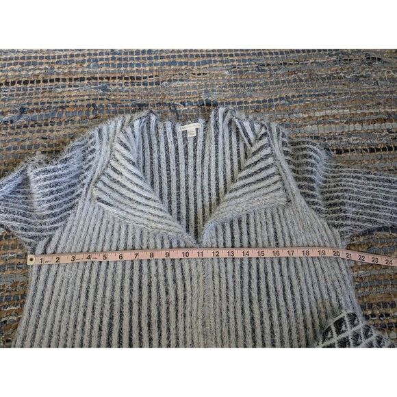 Mohair Look & Feel Fuzzy Soft Comfy Cozy Cardigan 18/20 Plus Size Lagenlook Boho - Picture 6 of 7